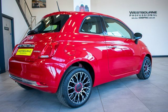Fiat 500 1.0 Mhev Red Hatchback Euro 6 S GF73OZU Red #4