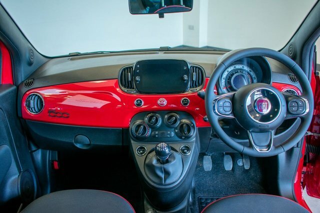 Fiat 500 1.0 Mhev Red Hatchback Euro 6 S GF73OZU Red #5