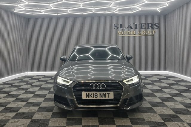 Audi A3 2.0 Tdi S Line Saloon Euro 6 S Grey #2