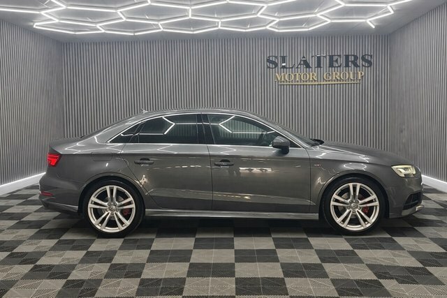Audi A3 2.0 Tdi S Line Saloon Euro 6 S Grey #5