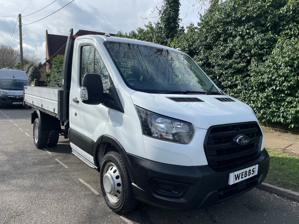 Ford Transit Custom Tipper 2.0 Transit Leader Twin Wheel 350 L2 Tipper BL73EAW White #6