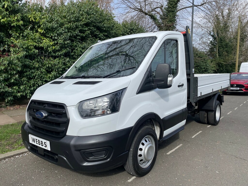 Ford Transit Custom Tipper 2.0 Transit Leader Twin Wheel 350 L2 Tipper BL73EAW White #5