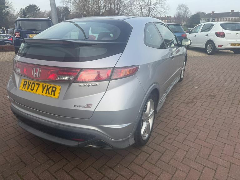 Honda Civic 1.8 I-vtec Type S Gt RV07YKR Silver #6