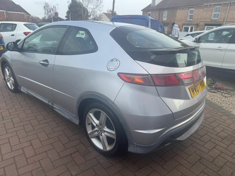 Honda Civic 1.8 I-vtec Type S Gt RV07YKR Silver #4