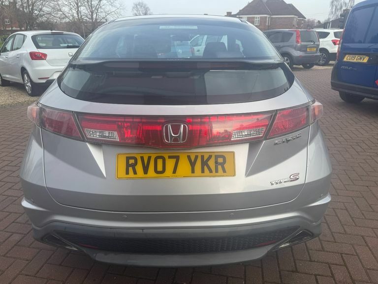 Honda Civic 1.8 I-vtec Type S Gt RV07YKR Silver #5
