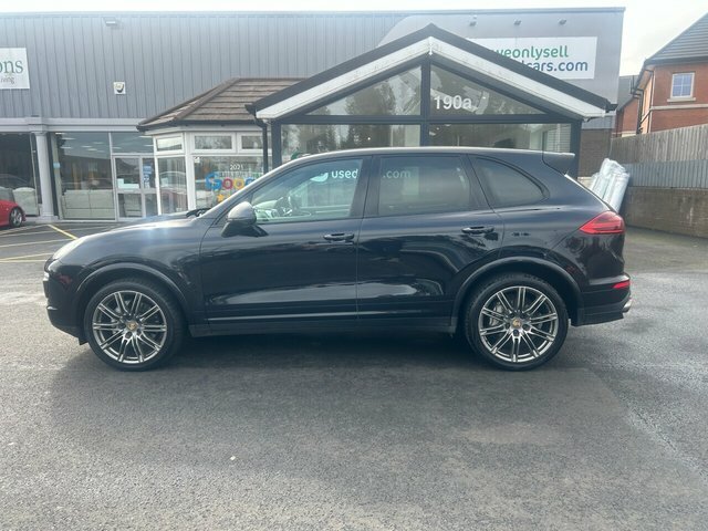 Porsche Cayenne 4.2 Td V8 S Platinum Edition Suv Tiptro Black #4