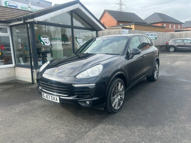 Porsche Cayenne 4.2 Td V8 S Platinum Edition Suv Tiptro Black #3