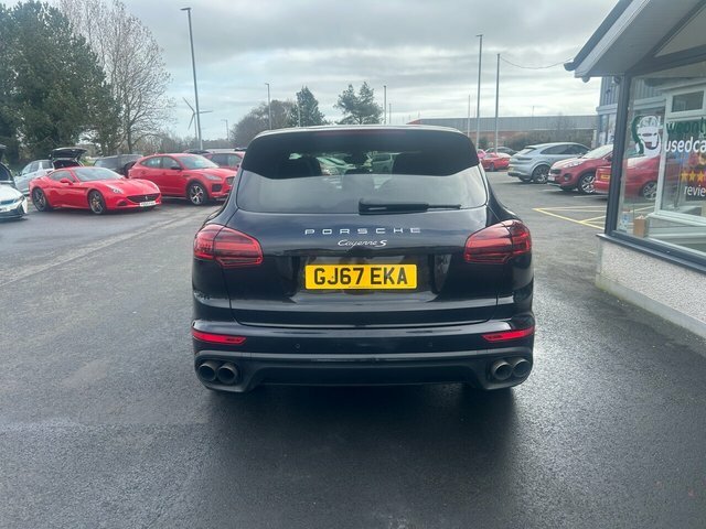 Porsche Cayenne 4.2 Td V8 S Platinum Edition Suv Tiptro Black #6