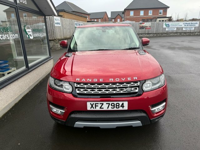 Land Rover Range Rover Sport 3.0 Sd V6 Hse Suv 4Wd Euro 6 S S XFZ7984 Red #2