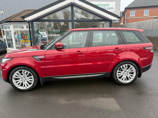 Land Rover Range Rover Sport 3.0 Sd V6 Hse Suv 4Wd Euro 6 S S XFZ7984 Red #4