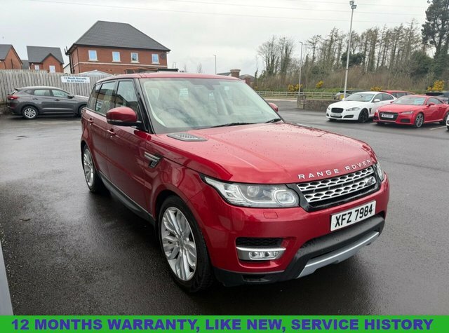 Land Rover Range Rover Sport 3.0 Sd V6 Hse Suv 4Wd Euro 6 S S Red