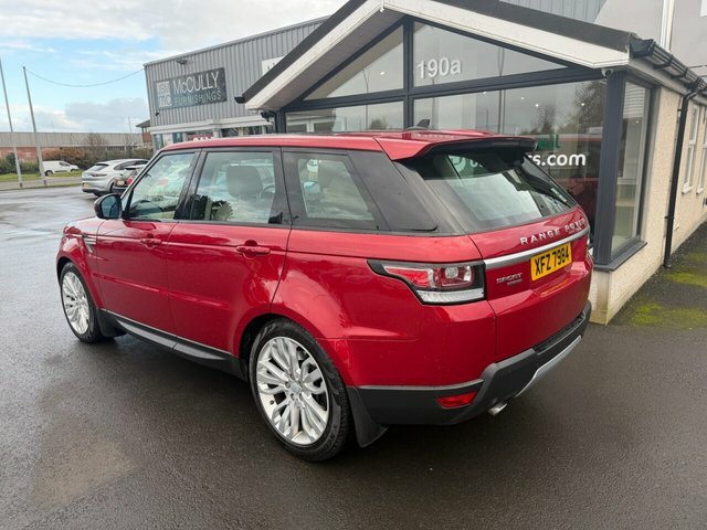 Land Rover Range Rover Sport 3.0 Sd V6 Hse Suv 4Wd Euro 6 S S XFZ7984 Red #6