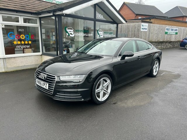 Audi A7 3.0 Tdi V6 Se Executive Sportback S Tro VN66XPZ Black #3
