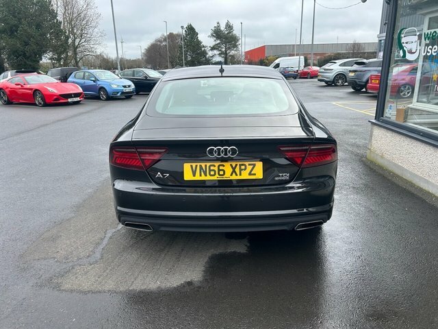 Audi A7 3.0 Tdi V6 Se Executive Sportback S Tro VN66XPZ Black #6