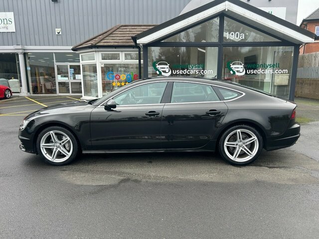 Audi A7 3.0 Tdi V6 Se Executive Sportback S Tro VN66XPZ Black #4