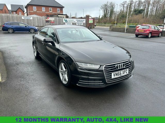 Audi A7 3.0 Tdi V6 Se Executive Sportback S Tro Black