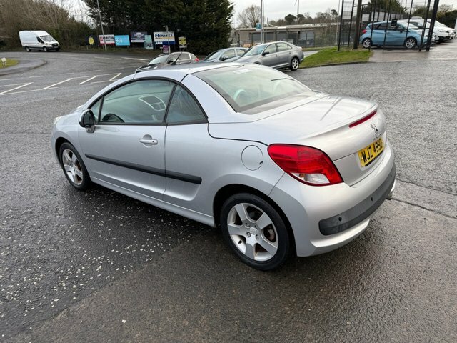 Peugeot 207 1.6 Vti Active Convertible Euro WJZ4990 Silver #5