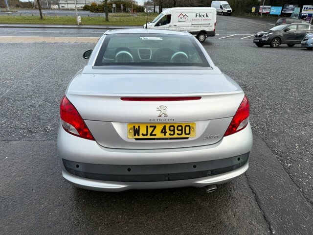 Peugeot 207 1.6 Vti Active Convertible Euro WJZ4990 Silver #6
