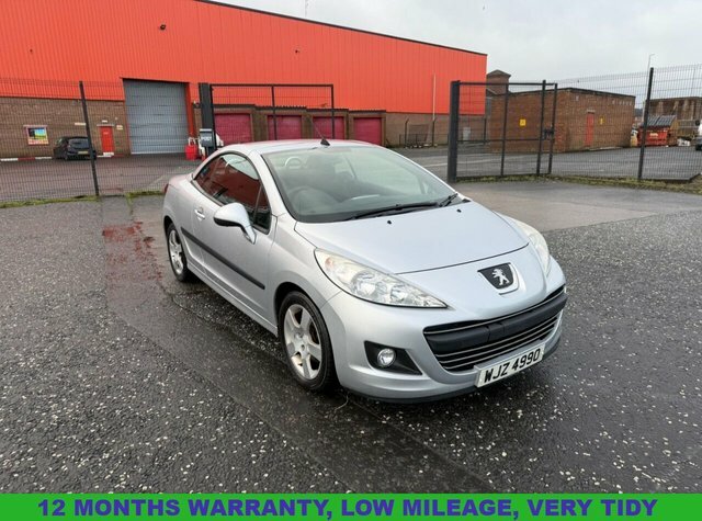 Peugeot 207 1.6 Vti Active Convertible Euro Silver