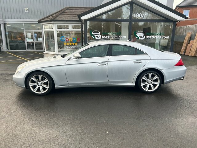Mercedes-Benz CLS 3.0 Cls320 Cdi Coupe 7G-tronic 200 G K Silver #4
