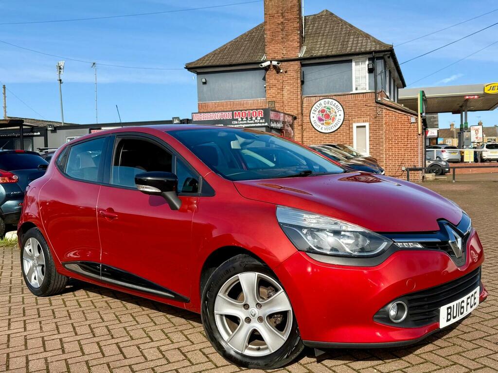 Renault Clio 1.5 Dci Dynamique Nav Euro 6 Ss 201616 Red