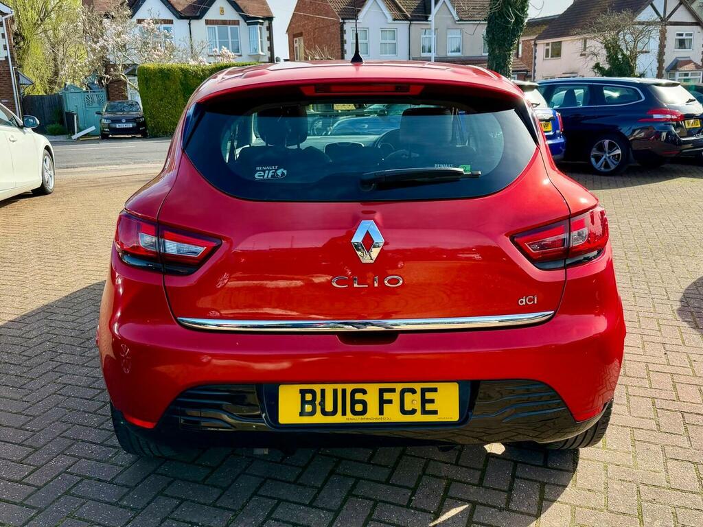 Renault Clio 1.5 Dci Dynamique Nav Euro 6 Ss 201616 BU16FCE Red #5