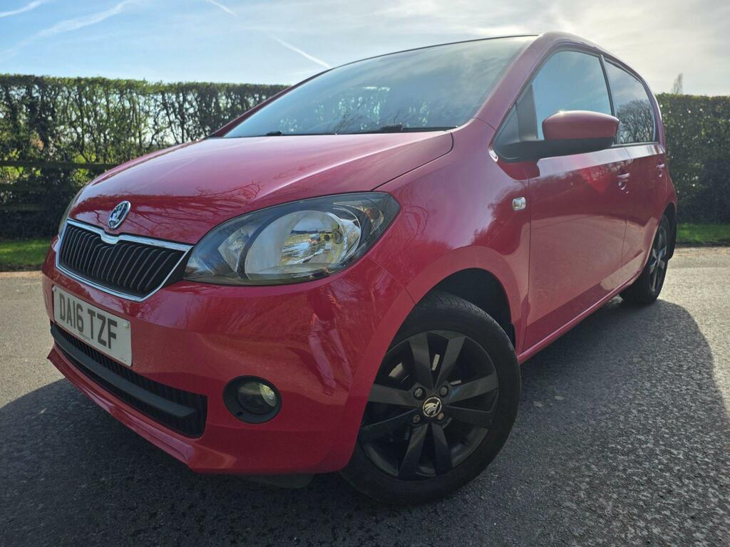 Skoda Citigo 1.0 Mpi Colour Edition Euro 6 DA16TZF Red #3