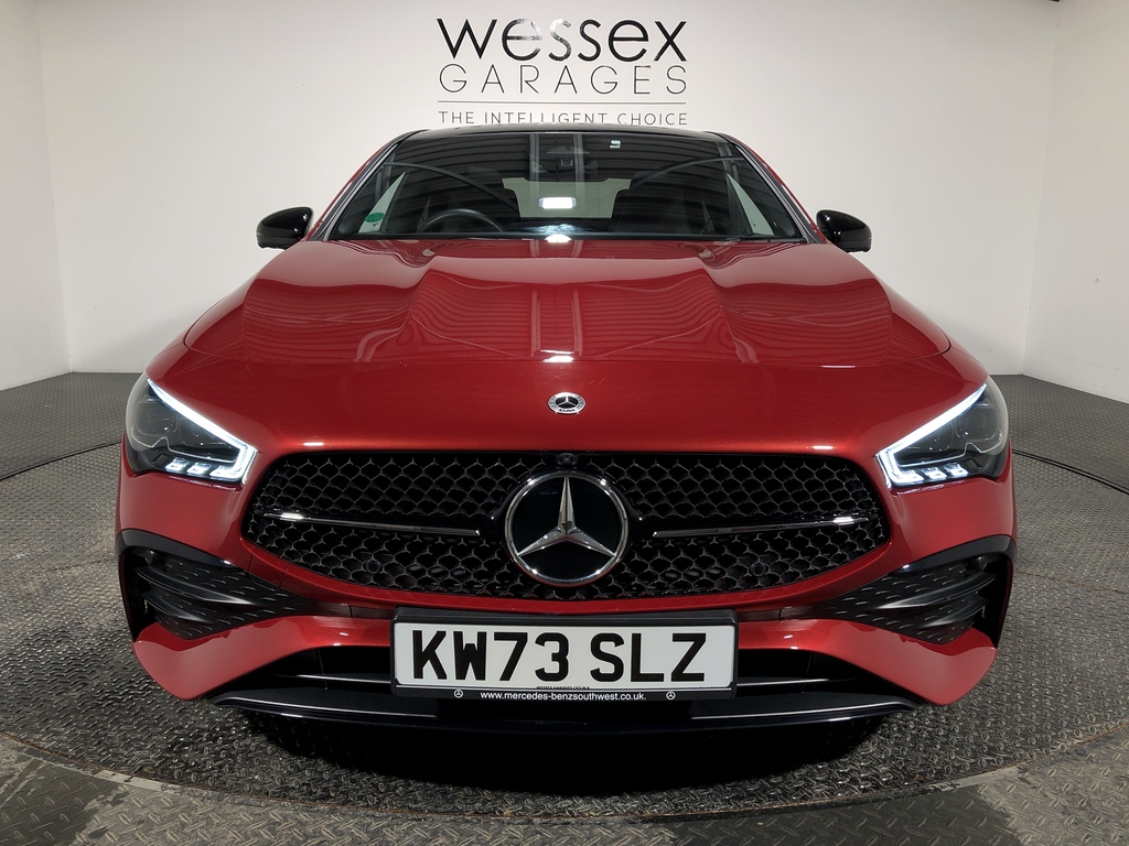 Mercedes-Benz CLA Class 220 Amg Line Premium Red #6