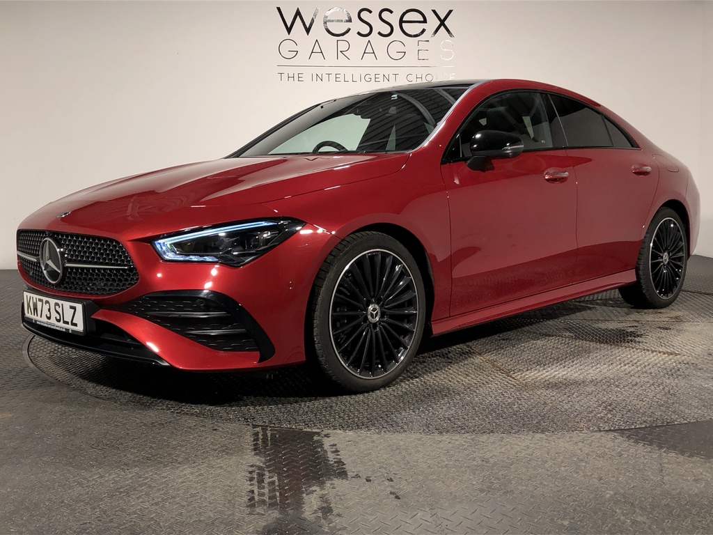 Mercedes-Benz CLA Class 220 Amg Line Premium Red #4
