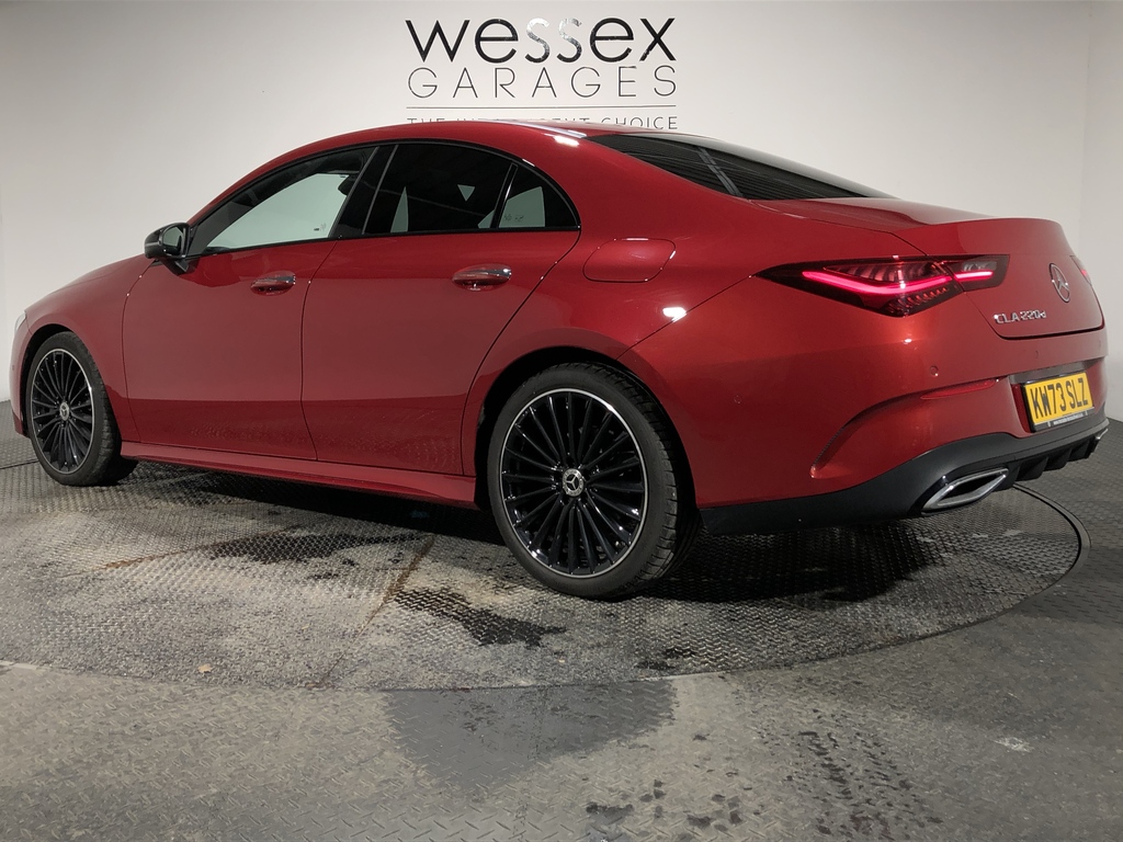Mercedes-Benz CLA Class 220 Amg Line Premium Red #3