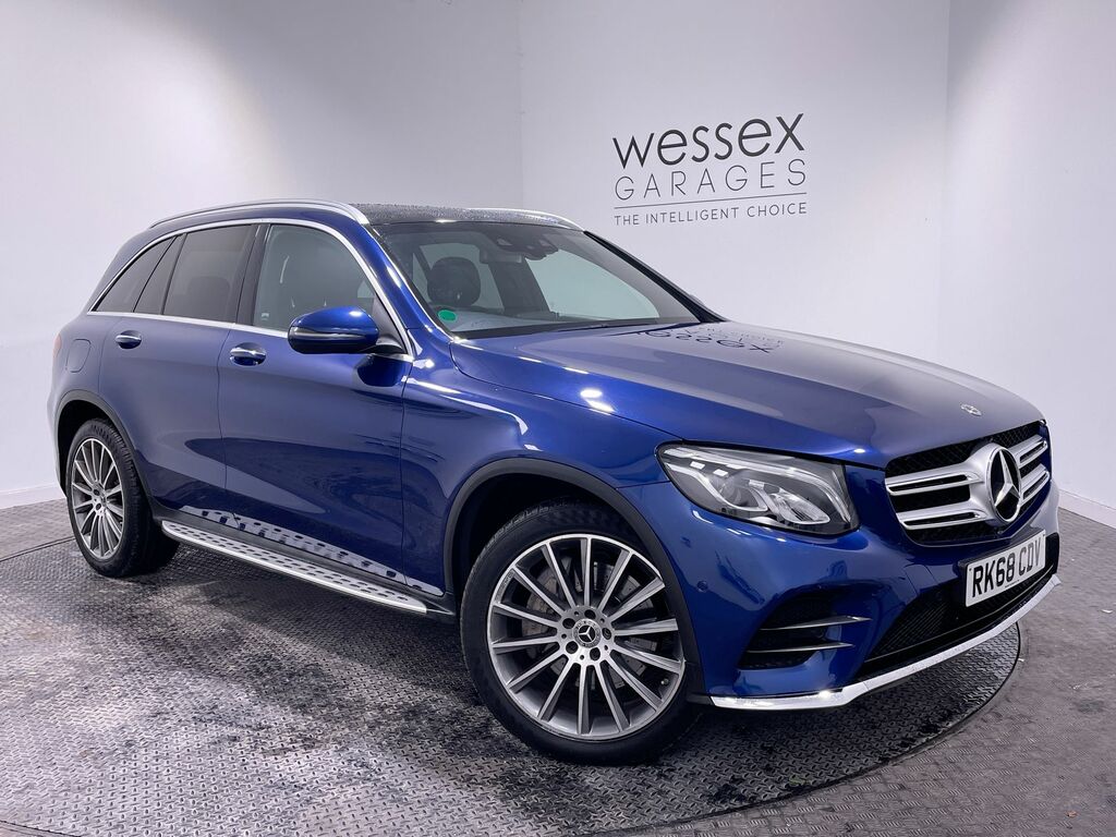 Mercedes-Benz GLC Class Glc 250D 4Matic Amg Line Premium 9G-tronic RK68CDV Blue #2