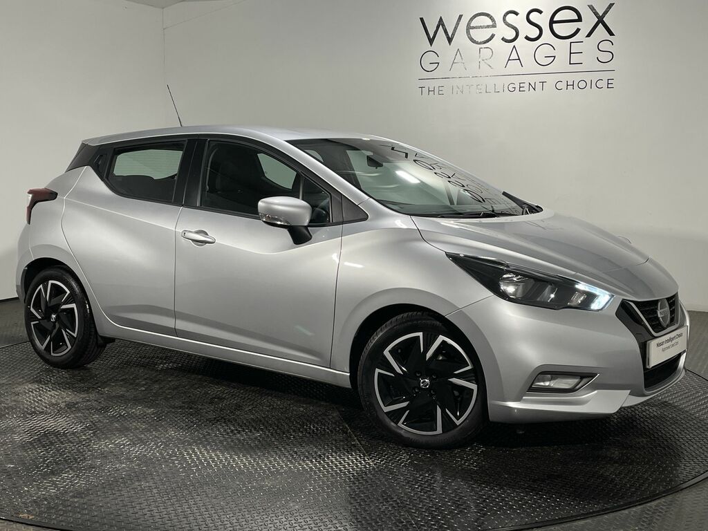 Nissan Micra 1.0 Ig-t 92 Acenta Cvt FX72YJL Silver #2