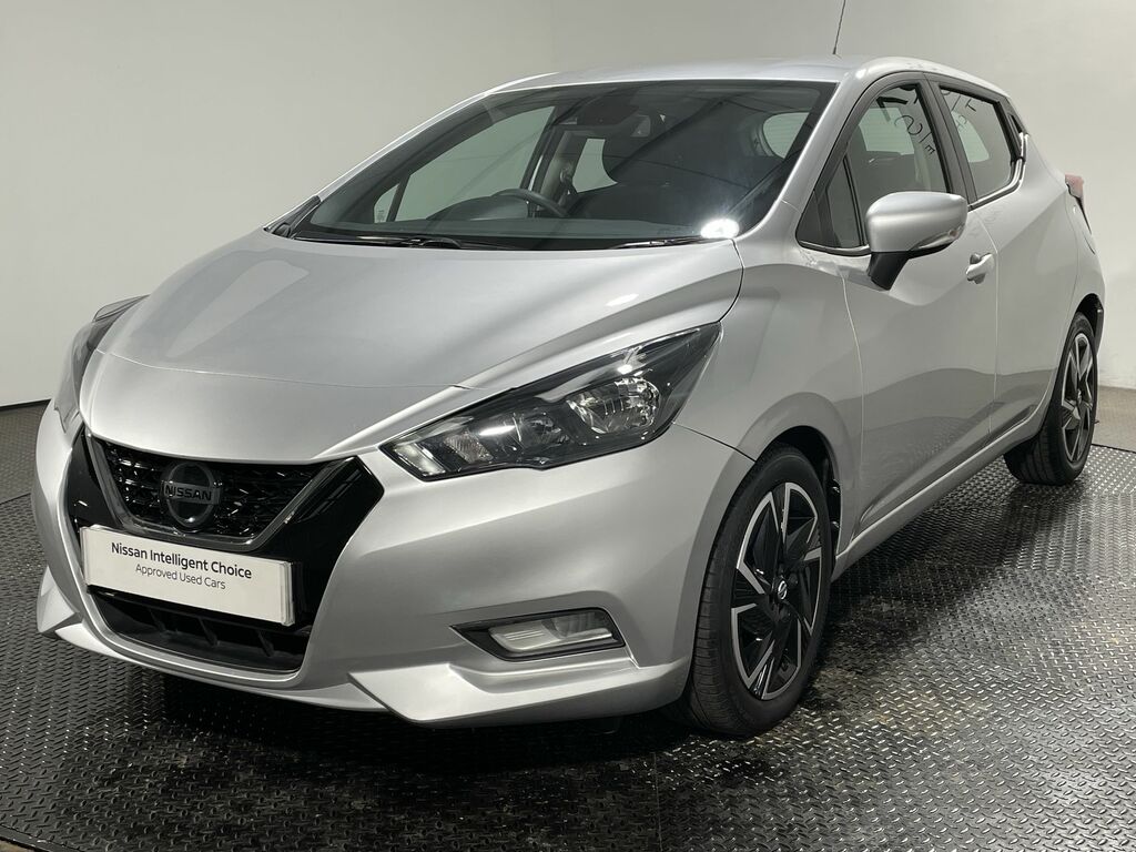 Nissan Micra 1.0 Ig-t 92 Acenta Cvt FX72YJL Silver #6