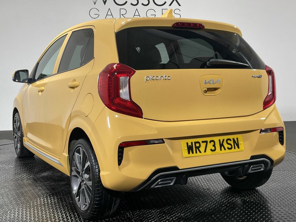 Kia Picanto 1.0 Gt-line 4 Seats 52020 WR73KSN Yellow #5