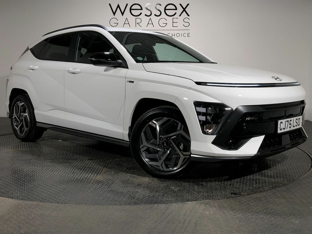 Hyundai Kona 1.6 Hybrid 129 N Line Dct 22024 White