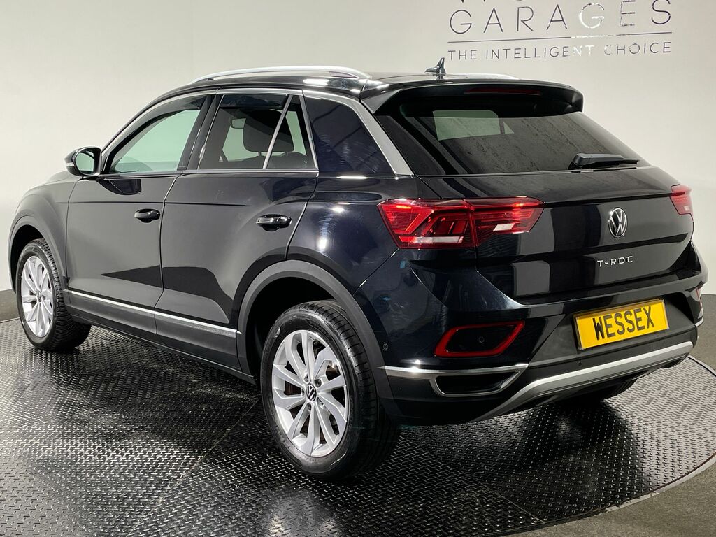 Volkswagen T-Roc Style Tsi S-a VN23WZU Black #4