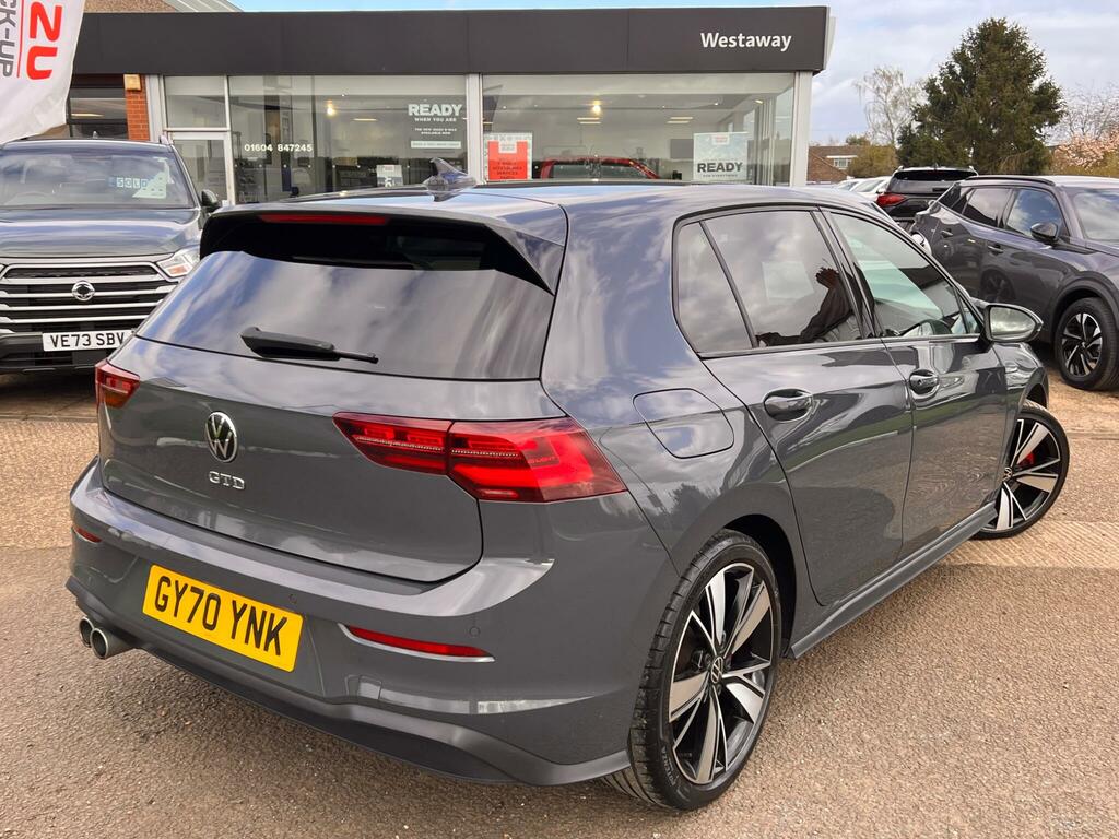 Volkswagen Golf 2.0 Tdi 200 Gtd Dsg - 2020 70 GY70YNK Grey #3