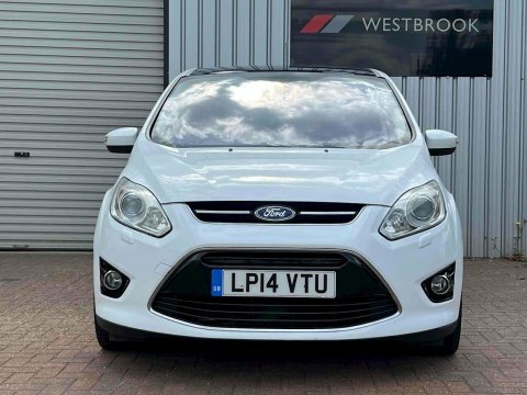 Ford C-Max 1.6 Tdci Titanium LP14VTU White #6