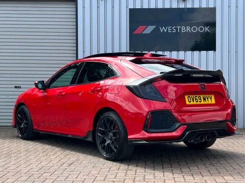 Honda Civic 1.5 Vtec Turbo OV69MYY Red #4