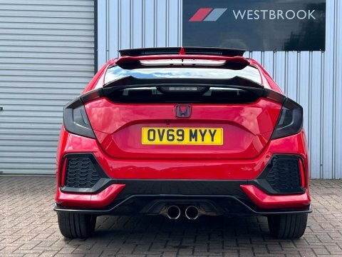 Honda Civic 1.5 Vtec Turbo OV69MYY Red #3