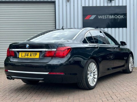 BMW 7 Series 3.0 730Ld Se LJ14AYP Black #2