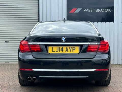 BMW 7 Series 3.0 730Ld Se LJ14AYP Black #3