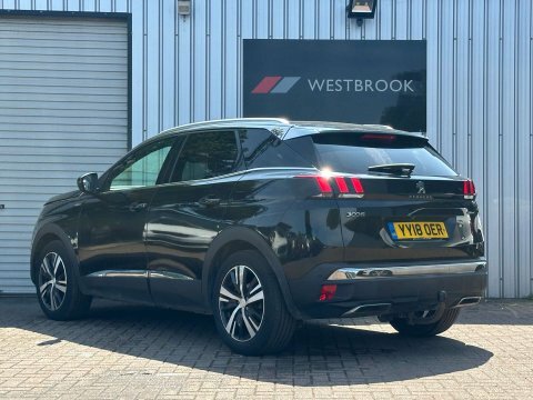 Peugeot 3008 1.2 Puretech Gt YY18OER Black #3