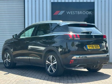 Peugeot 3008 1.2 Puretech Gt YY18OER Black #5