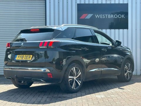 Peugeot 3008 1.2 Puretech Gt YY18OER Black #2