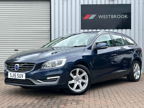 Volvo V60 1.6 D2 Se SJ15SUV Blue #3
