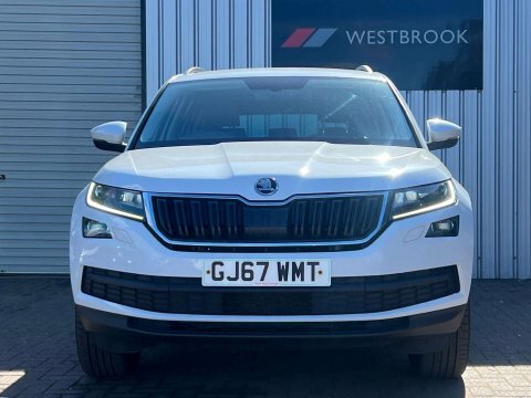 Skoda Kodiaq 2.0 Tdi Se GJ67WMT White #2