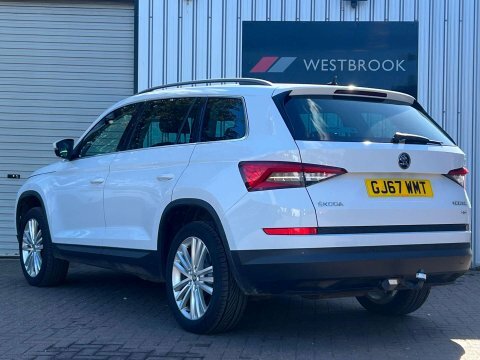 Skoda Kodiaq 2.0 Tdi Se GJ67WMT White #6
