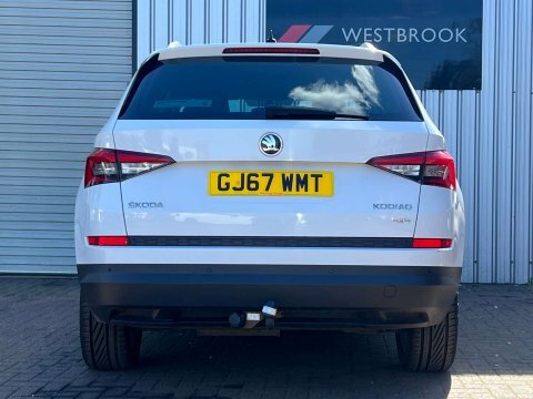 Skoda Kodiaq 2.0 Tdi Se GJ67WMT White #5