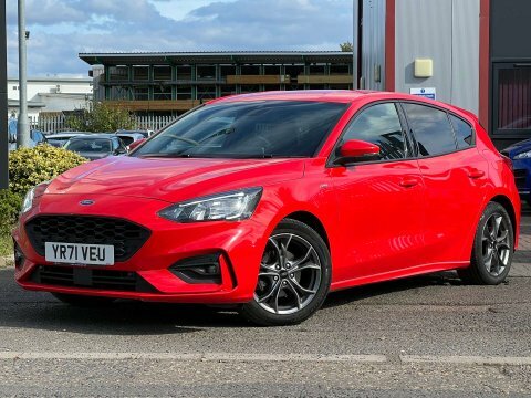 Ford Focus 1.5 Ecoblue St-line YR71VEU Red #4